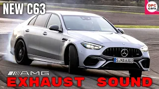 Engine and Exhaust Sound 2024 Mercedes AMG C63 S E Performance