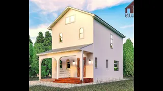 (6x10m)The Most Beautiful Cottage House You'll Ever See | Small House Design.