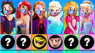 🔥 Guess the Character by Mouth | Disney Princess, Disney Characters