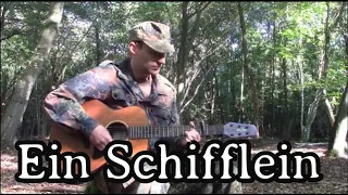 German soldier sings - Ein Schifflein sah ich fahren