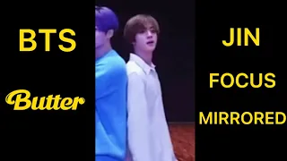 BTS BUTTER JIN FOCUS FANCAM MIRRORED DANCE PRACTICE