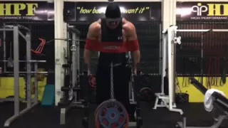 6'8 Tom Haviland, Bench Press Training