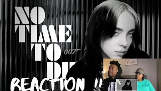 Billie Eilish New Audio - No Time To Die | Reaction