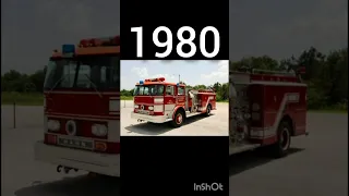 Evolution of Fire truck (1900~2023)