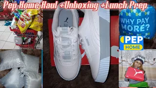 Unboxing New Sneakers || Pep Home Haul || #1ksubs Lunch Celebration Prep ||South African YouTuber