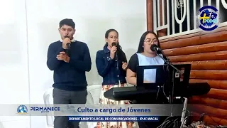 Culto a cargo de Jovenes