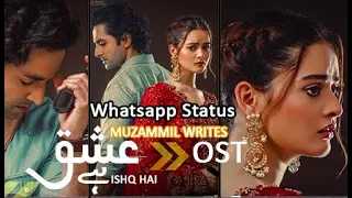 Ishq Hai | OST Whatsapp Status | Heart Touching Status | #danish taimoor #minal Khan | #drama ARY