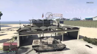 TANK GLITCH - GTA V Online Gameplay Funny Moments