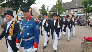 Schützen Bruderschaft Grevenbroich Hemmerden - Zapfenstreich und Gefallenenehrung 2023