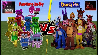 Poppy Playtime Chapter 2 (Funtime Lefty) VS Five Nights at Freddy's 2 (DanyFox)