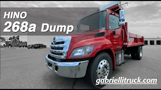 New Hino 268a Dump Truck