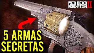 5 ARMAS SECRETAS PRA PEGAR NO INICIO DE RED DEAD REDEMPTION 2