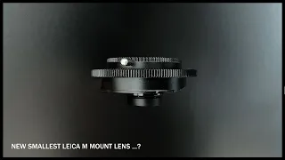 🔴 Smallest Leica M Lens? | Funleader LensCap 18mm f8