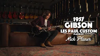 1957 Gibson Les Paul Custom Black Beauty played by Nick Planer