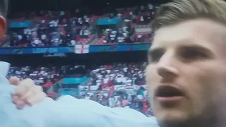German National Anthem(Deutschlandlied)Euro 2020-England vs Germany 29 06 2021 Wembley