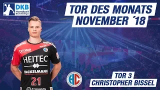 Tor 3 des Monats November '18 - Christopher Bissel