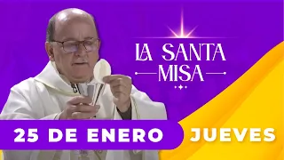 MISA DE HOY, Jueves 25 De Enero De 2024, Padre Hernán Pinilla - Cosmovision