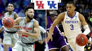 Preview: No. 2 Kentucky vs No. 3 Houston in Sweet 16 of NCAA tournament