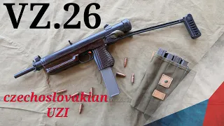 CZ Vz.26 submachinegun ( Czechoslovakian UZI)