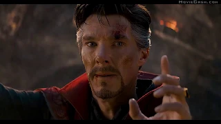 Doctor Strange predicts 1 possibility in 12 million chances to defeat Thanos | Iron Man Vs Thanos
