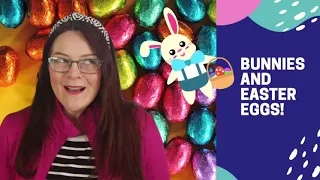Learn French for Kids - Bunnies and Easter Eggs! Counting & songs about Easter in French and English