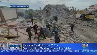 Florida Task Force 2 Demobilizing Friday After Working Surfside Condo Collapse