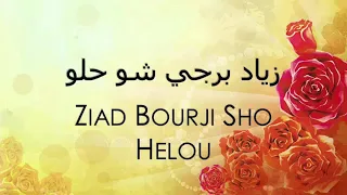 Shou helo ( music lyrics ) by Zaid Bourji
