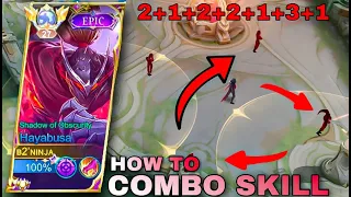 How to play hayabusa combo skill like Pro |Hayabusa Top Global Build |hayabusa best build 2023