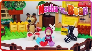 ♥ Masha and the Bear Toys Cartoon Маша и Медведь (The Golden Fish, Garden of Ice Cream...)