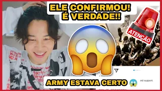 JIMIN CONFIRMOU QUE É REAL! ARMYS AINDA ESTÃO PROCESSANDO A REVELAÇÃO DELE 😱🔥LOUVRE AGORA TEM JIMIN🚨