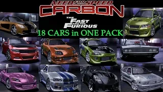 Various Fast And Furious Cars Pack 1.0 NFS Carbon Mod Spotlight U4G