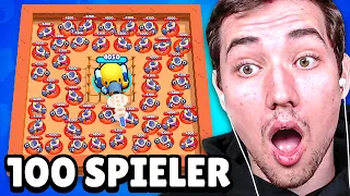 100€ MINIGAMES TURNIER mit 100 SPIELERN, ABER... 😨 Brawl Stars