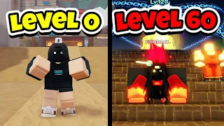 I Started as a NOOB and Became a FOX DEMON in Anime Dungeon Fighters Roblox