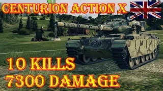 Centurion Action X   10 Kills , 7.3K Damage ★ Westfield ★ World of Tanks