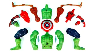 Merakit Mainan Hulk Smash, Spider-Man, Siren Head Avengers Superhero Toys