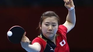 Unbelievable backhand by Fukuhara at #ITTFWorldTour 2014 Japan