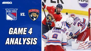 Rangers fall for the first time this postseason in Overtime vs. Panthers | New York Rangers