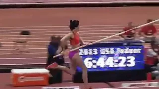 Прыжки с шестом: женский мировой рекорд 2016