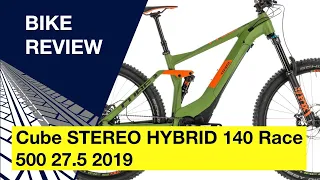 Cube STEREO HYBRID 140 Race 500 27.5 2019: Bike review