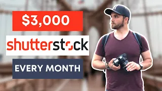 $3K/month PASSIVE INCOME—full strategy for Shutterstock, Pond5 (how to make money as a photographer)