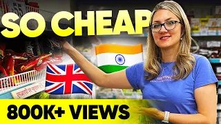 Foreigner Comparing Grocery Prices in INDIA vs UK 🇮🇳