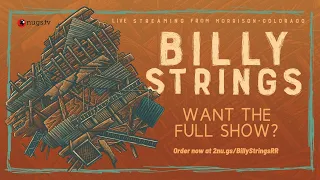 Billy Strings LIVE at Red Rocks Amphitheatre Free Preview 9/26/20