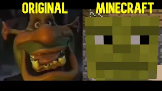 Shrek 1995 Test but it's Minecraft