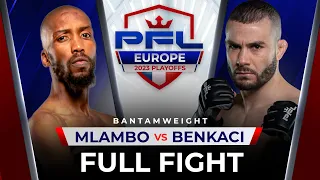 Frans Mlambo vs Moktar Benkaci | PFL Paris