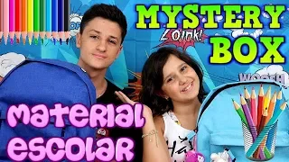 MYSTERY BOX OF BACK TO SCHOOL SWITCH UP CHALLENGE!! Cambio cajas misteriosas con utiles escolares