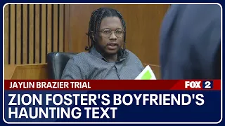 'Is you alive?' - Zion Foster's boyfriend's haunting text