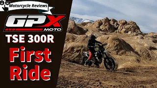 GPX TSE 300 first ride