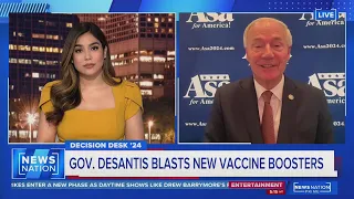 Former Gov. Asa Hutchinson breaks with Ron DeSantis over vaccine recommendation | NewsNation Prime