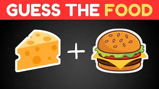 Guess The Food By Emoji🍔🍕| Food and Drink By Emoji Quiz | Food Guess Game🤔