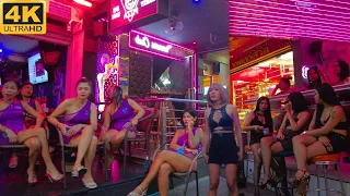 [4K] Evening Pattaya - Soi Buakhao, soi Honey, Myth Night, Made in Thailand. February 2024